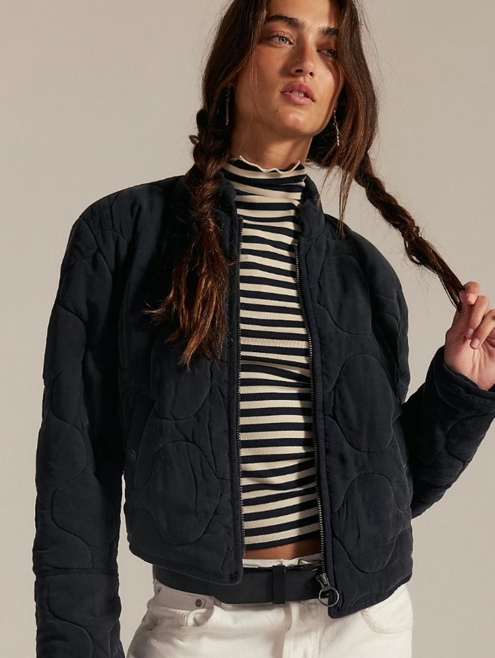 Free People Aura Liner Jacket Size Small
